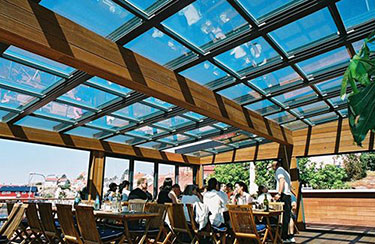 Restaurang med uteservering